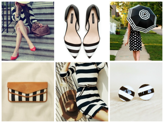 Black & White Striped Fashion  |  Mrs. Fancee